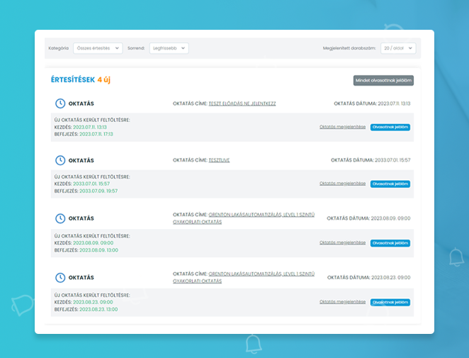 Predor új funkció rendezvény beléptetés