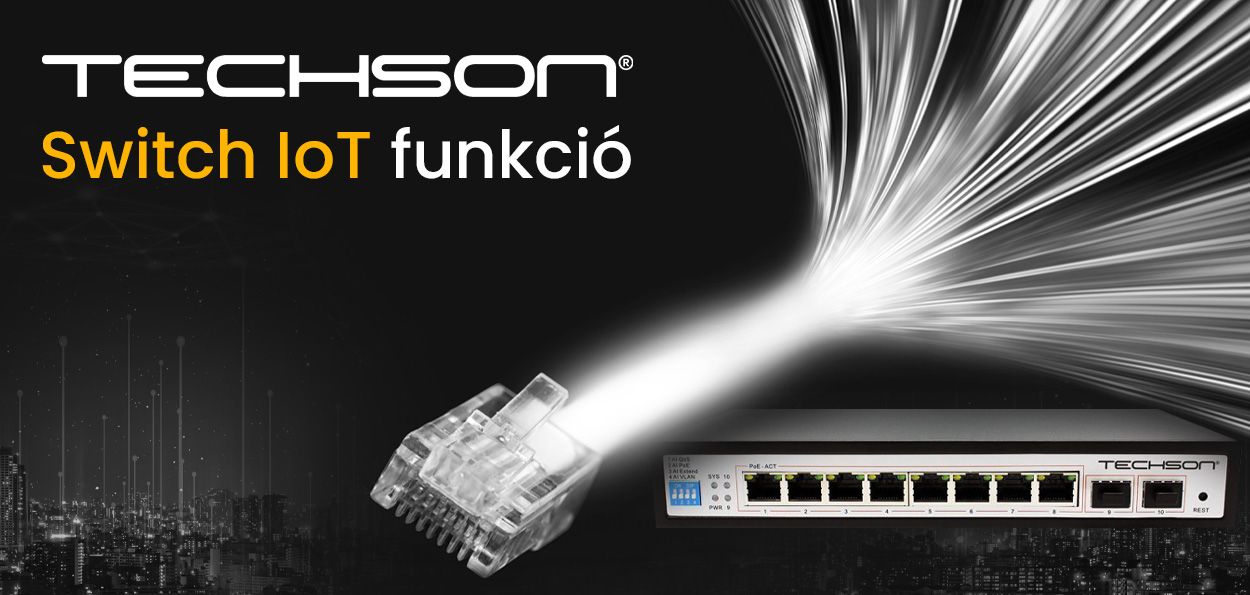 Techson switch IoT funkcióval, teszi a dolgát és még szövegel is