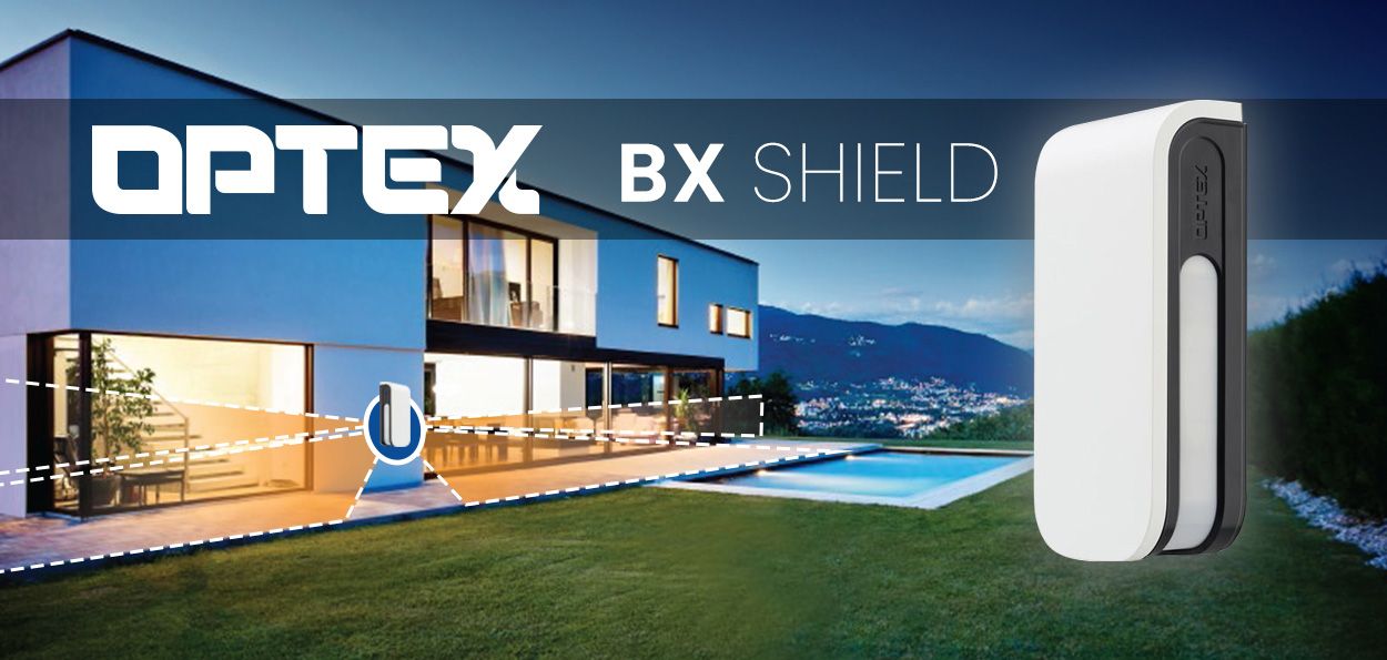 Optex BX Shield széria – A díjnyertes kültéri védelem