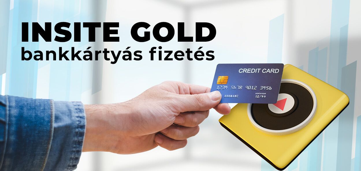 INSITE GOLD bankkártyás fizetés