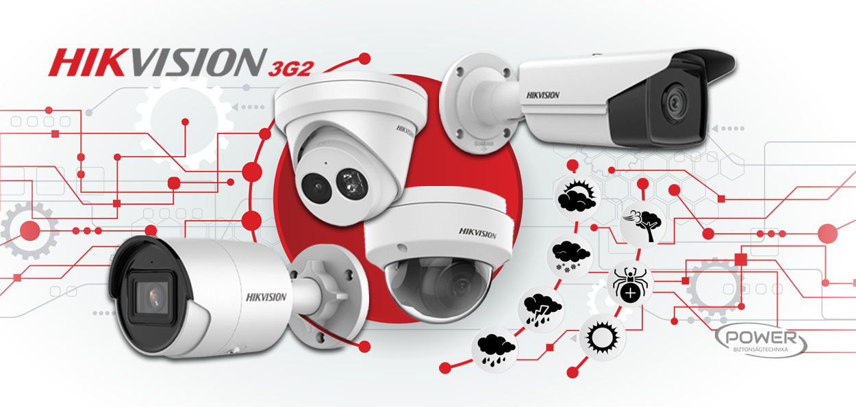 Spóroljon időt és tárhelyet a Hikvision 3g2 kameraszériájával