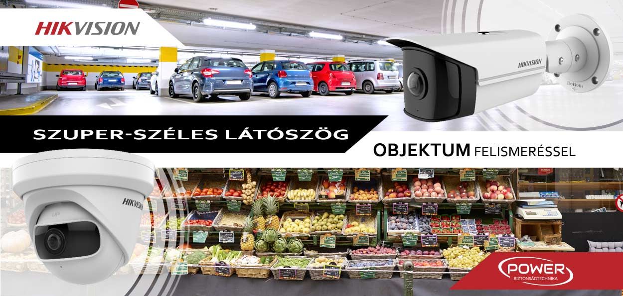 Szuper-széles látószög, objektumfelismeréssel