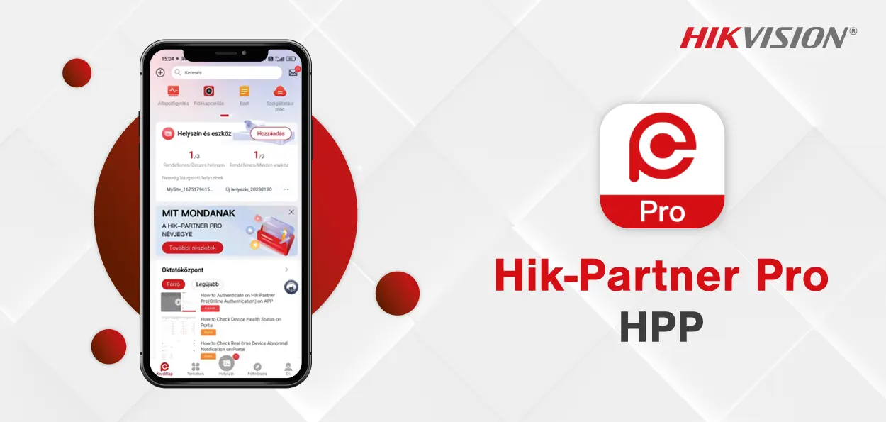 Jelszó visszaállítás Hik-Partner Pro alkalmazás segítségével!